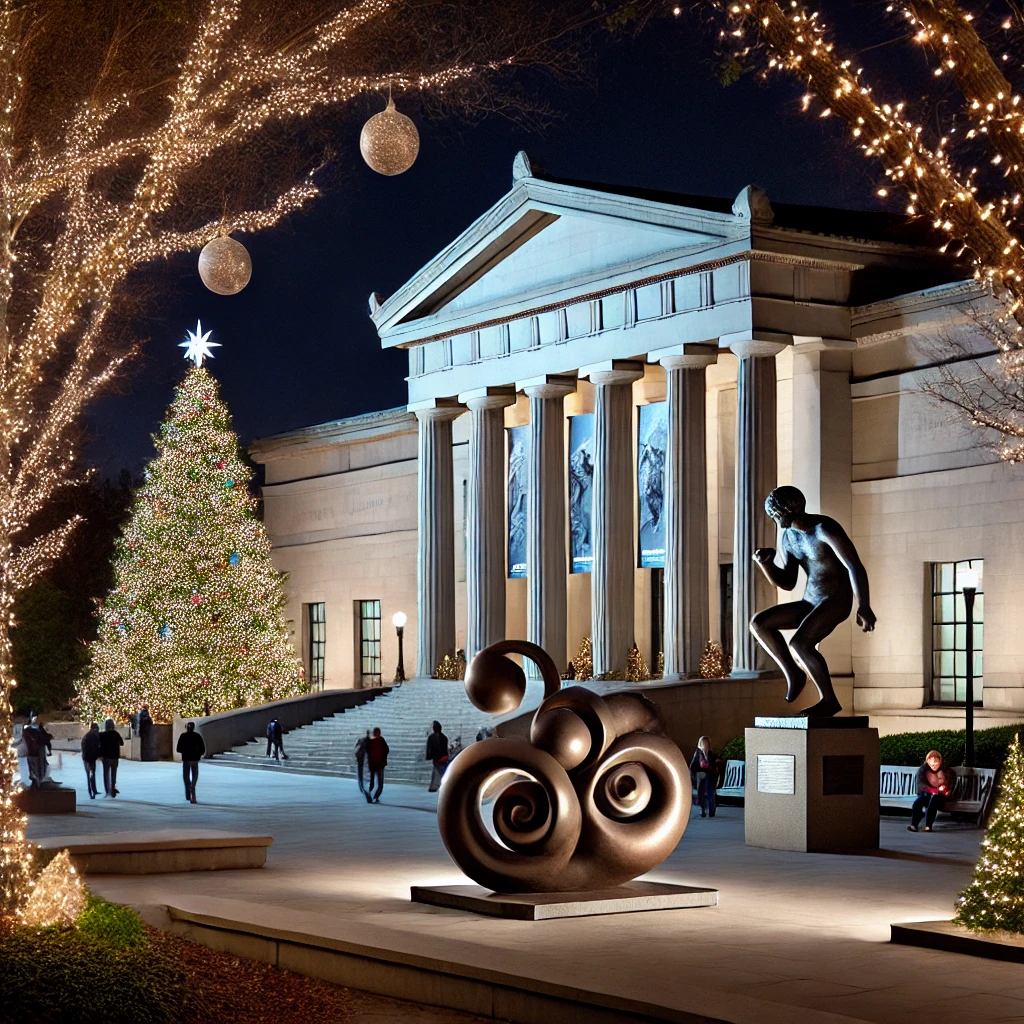 North Carolina Museum of Art (Holiday Light Displays)