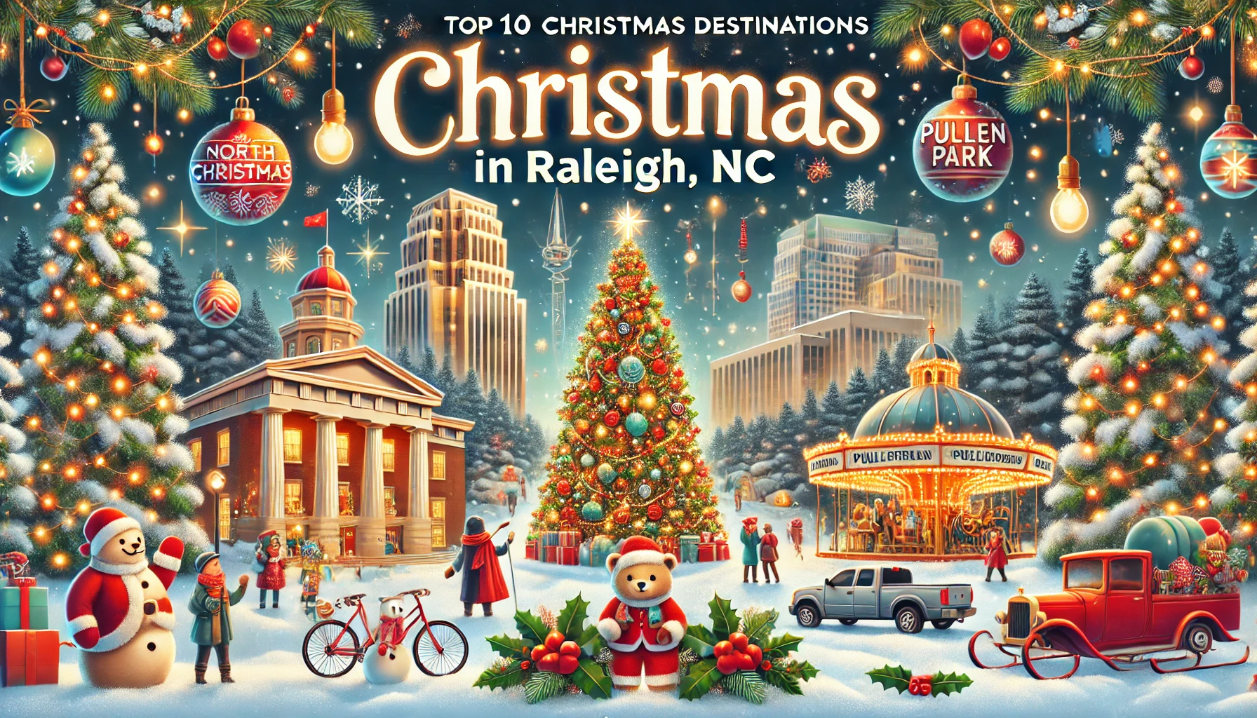 Top 10 Must-Visit Christmas Destinations in Raleigh, NC